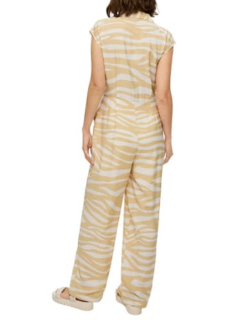 s.Oliver Jumpsuit in Beige