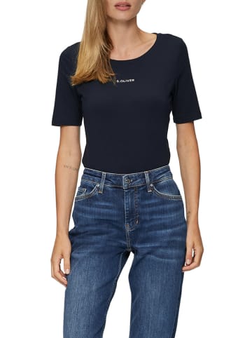 s.Oliver Shirt in Dunkelblau