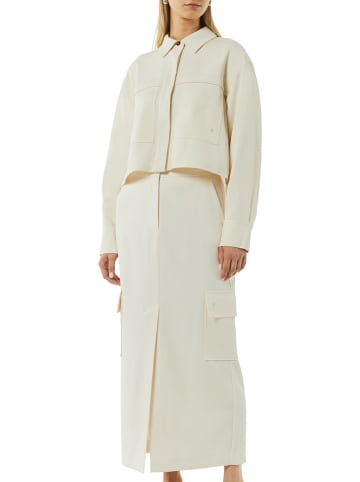 comma Bluse in Creme