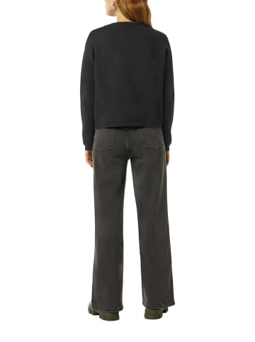 comma Sweter w kolorze czarnym