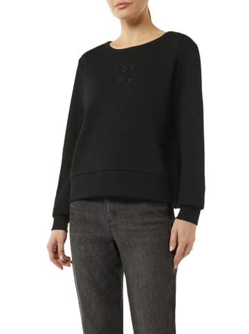 comma Sweatshirt in Schwarz
