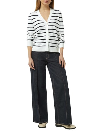 comma Kardigan w kolorze białym