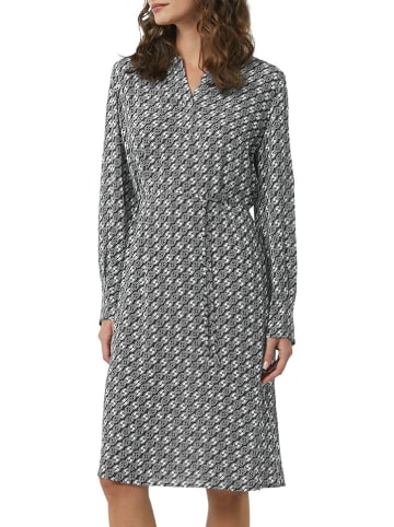 comma Kleid in Schwarz/ Grau