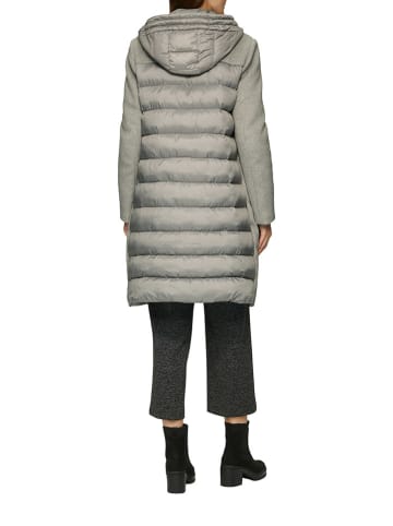 s.Oliver Płaszcz pikowany w kolorze szarym