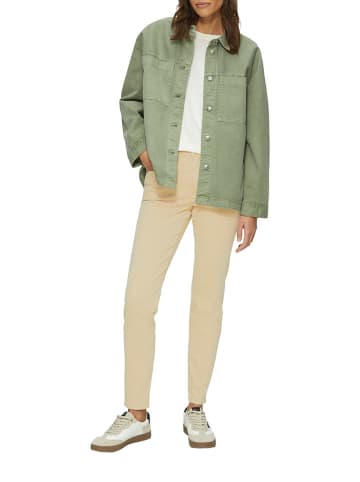 s.Oliver Spodnie - Skinny fit - w kolorze beżowym