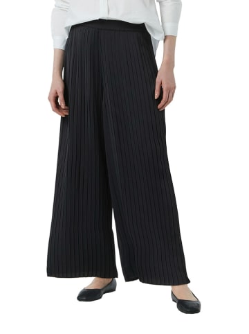 comma Spodnie w kolorze granatowym