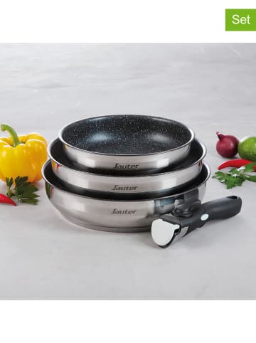 Sauter 4tlg. Set: Bratpfannen in Silber