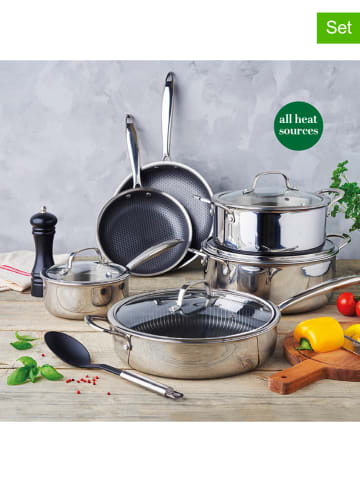 Sauter 2-delige set: braadpan zilverkleurig - Ø 24 cm