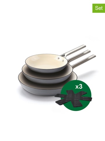 Sauter 6-częściowy zestaw patelni w kolorze szarym