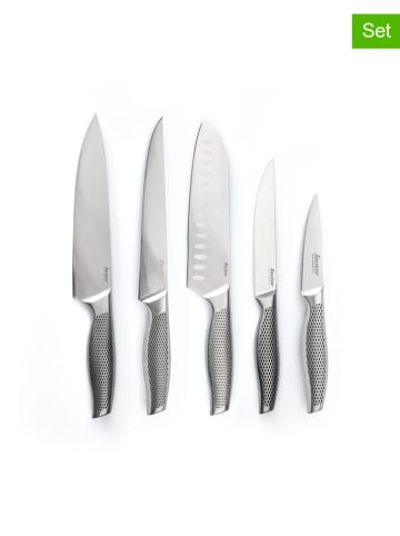 Sauter 5-delige roestvrijstalen keukenmessenset