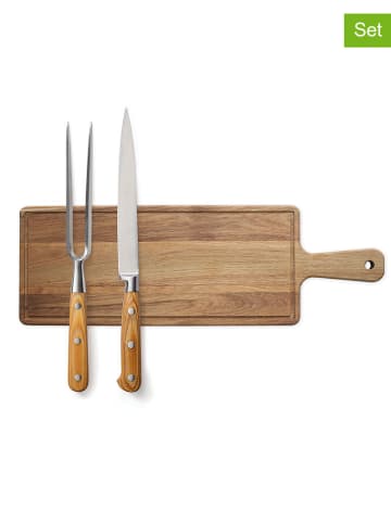 Sauter 3-delige snijplankenset lichtbruin