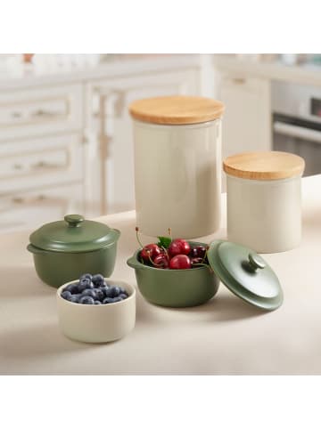 Sauter Pojemniki (2 szt.) w kolorze kremowym