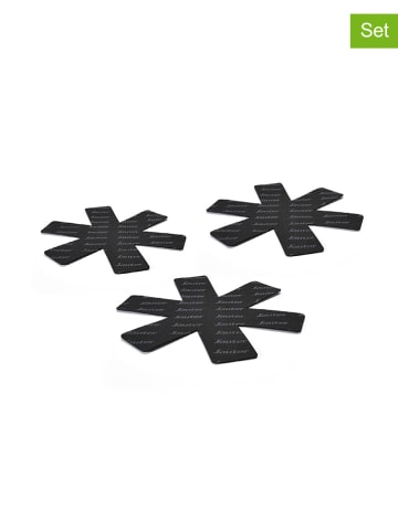 Sauter 3-delige set: pannenbeschermers zwart
