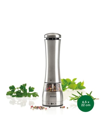 Sauter Elektrische Pfeffermühle in Silber - (L)22 cm