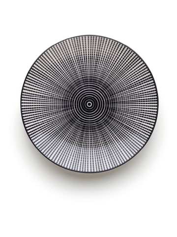 Sauter 4er-Set: Dessertteller in Schwarz/ Weiß - Ø 19 cm