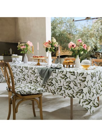 Sauter Tafellaken wit/groen