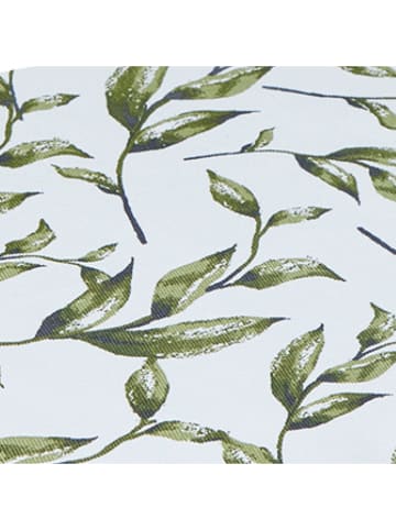 Sauter 4-delige set: placemats wit/groen - (L)40 x (B)35 cm