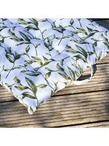 Sauter Bodenkissen in Weiß/ Grün - (L)120 x (B)60 cm