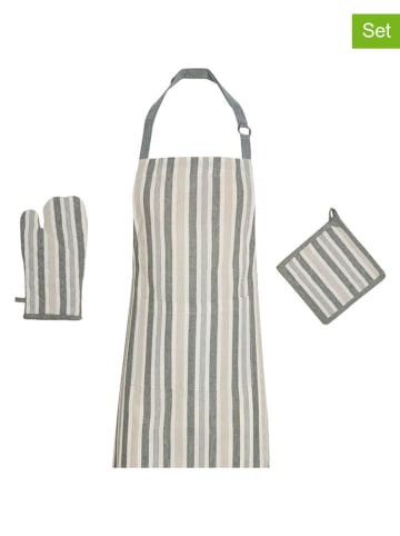 Sauter 3-częściowy zestaw w kolorze kremowo-zielonym