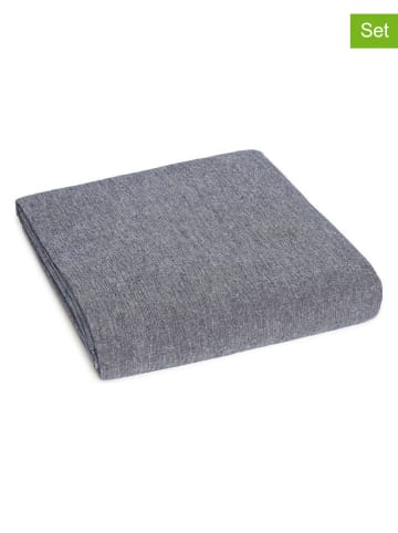 Sauter 6er-Set: Servietten in Blau - (L)40 x (B)40 cm