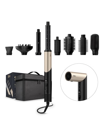 Silk'n Suszarka "SilkyAir Flex" w kolorze złoto-czarnym i urządzenie do stylizacji włosów