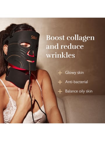 Silk'n LED-Gesicht- & Halsmaske ''Dual'' in Schwarz