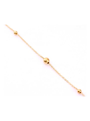 Diamant Exquis Gouden enkelbandje met sierelementen