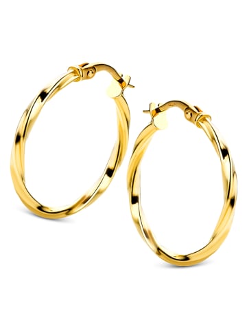 Diamant Exquis Gold-Creolen