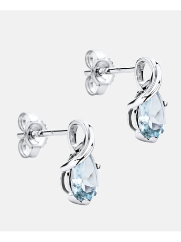 Revoni Złote kolczyki-wkrętki z cyrkoniami