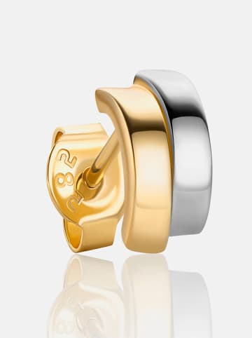 Revoni Gold/ Weißgold-Ohrstecker