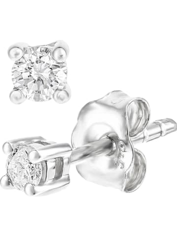 Revoni Weißgold-Ohrstecker mit Diamanten