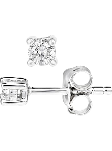 Revoni Weißgold-Ohrstecker mit Diamanten
