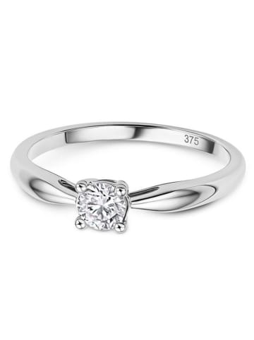 Revoni Witgouden ring met diamant