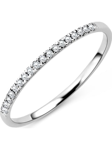 Revoni Witgouden ring met diamanten