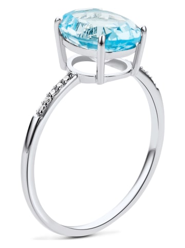 Diamant Exquis Weißgold-Ring mit Diamanten