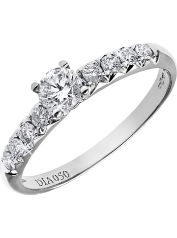 Revoni Weißgold-Ring mit Diamanten