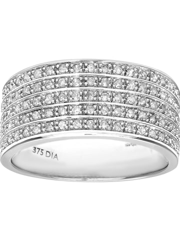 Revoni Witgouden ring met diamanten