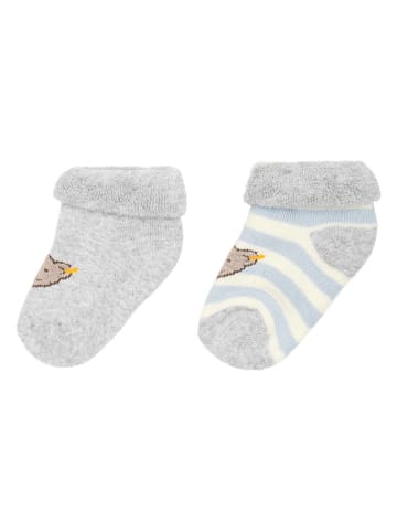 Steiff 2er-Set: Socken in Grau
