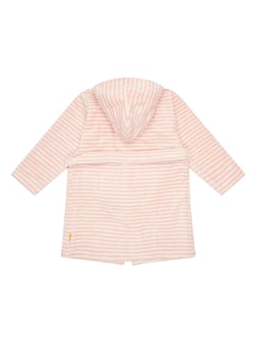 Steiff Bademantel in Rosa/ Creme