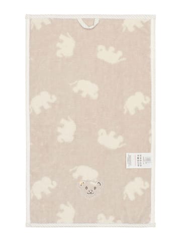 Steiff Handdoek crème/beige - (L)36 x (B)24 x (D)4 cm