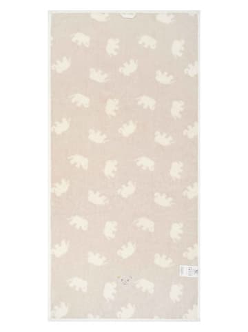 Steiff Handtuch in Creme/ Rosa