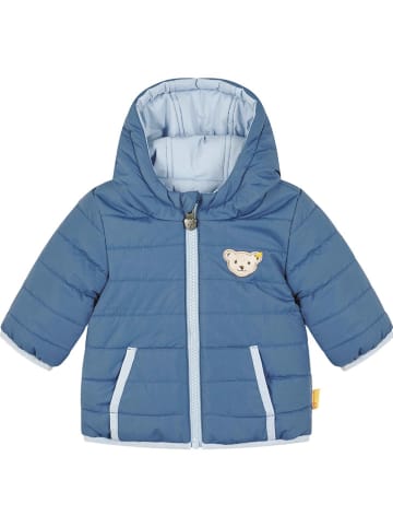 Steiff Omkeerbaar vest blauw