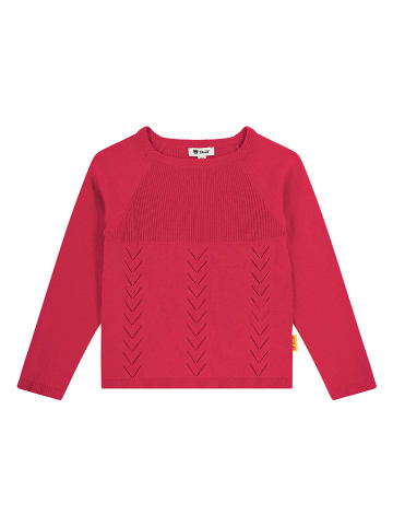 Steiff Sweter w kolorze czerwonym