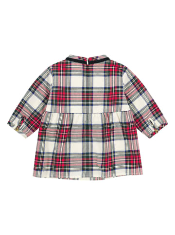 Steiff Kleid in Rot/ Weiß/ Grün