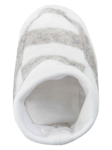 Steiff 3tlg. Outfit in Grau/ Weiß