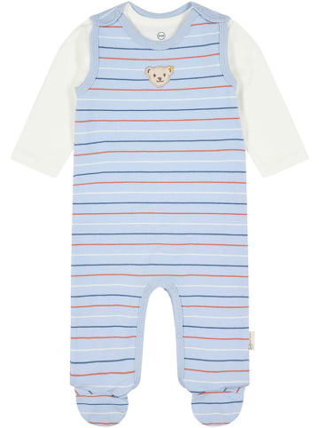 Steiff 2-delige outfit lichtblauw