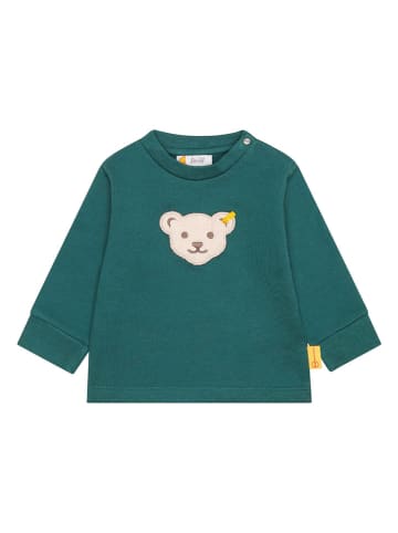 Steiff Sweatshirt in Dunkelgrün