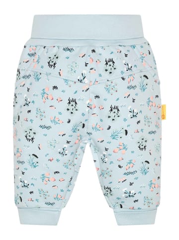 Steiff Sweatbroek lichtblauw