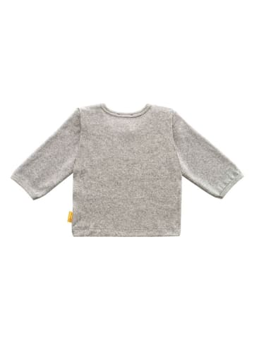 Steiff 3-delige outfit grijs/wit