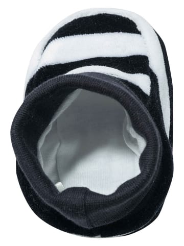 Steiff 3-delige outfit donkerblauw/wit